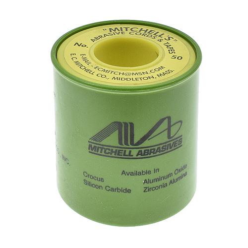 50 Abrasive Cord - Ø 1.8mm (0.070″), 180 Aluminum Oxide Grit (MITCHELL'S)