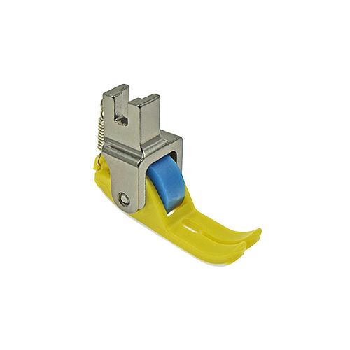 Yellow Plastic Roller Presser Foot