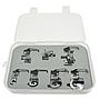 Set di 7 Piedini per Orlare e Bordare # CY-007-002