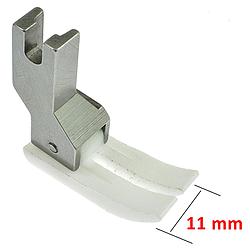 Needle-Feed PTFE Presser Foot 11mm Wide DURKOPP 272, PFAFF 461; 481 # 0272 006801 (272-6801) (MTI-NF) (Made in Italy)