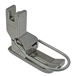 Piedino Compensatore Trasporto Punta Ago, Destro 1/16" con Salvadito PFAFF 461; 481 # 211-NF (Made in Italy)