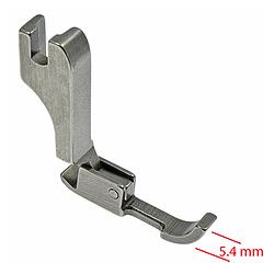 Needle-Feed Right Zipper Foot 5.4mm NECCHI 831, 901 # 955290-5-00 (NH36LN-1) (YS)