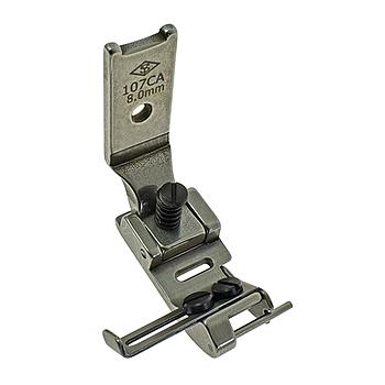 Zickzack-Nähfuß 8mm mit Verstellbarer Elastikführung # 107CA-8MM (YS)