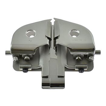 F815 10L | Aparat Reglabil pentru Dublu Tiv, Tiv Inferior cu Introducere de Fermoar pentru Maşini Plate cu 2 Ace (Made in Italy)