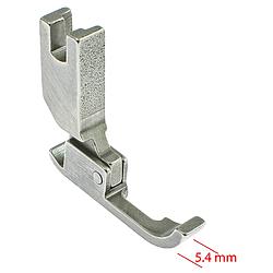 Needle Feed Zipper Foot 5.4mm, Needle on the Right PFAFF 461, DURKOPP 272 # P36N-NF (0272 006854) (Made in Italy)