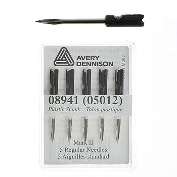 Standard Needle for MKII, MKIII -  Box 5pcs (plastic base) - 33,6mm Ø 1,9mm (AVERY DENNISON)