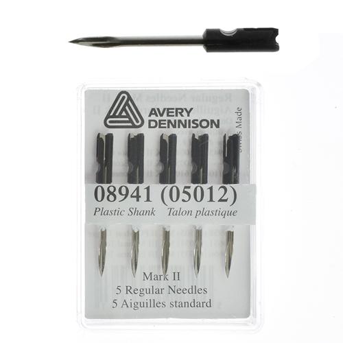 Standard Needle for MKII, MKIII -  Box 5pcs (plastic base) - 33,6mm Ø 1,9mm # 08941 (AVERY DENNISON)
