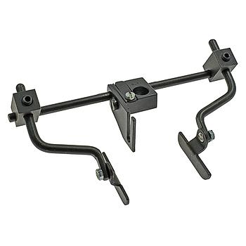 F1600A | Guide Matelasseuse Double Ø 8,8mm pour ADLER, JUKI, SINGER (Made in Italy)