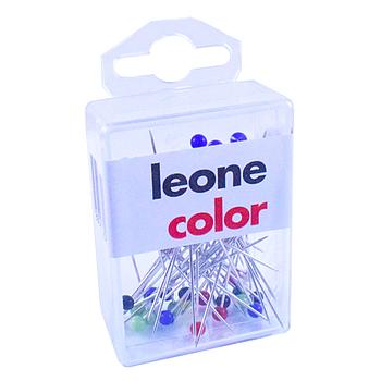 Spillo Testa di Vetro 50mm - Ø 0,8mm (Acciaio Nichelato) per Presse da Stiro - Made in Italy (50 pz)