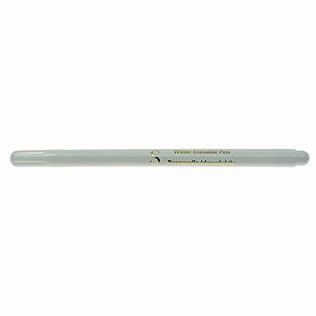 Water Erasable Pen (White) for Fabric and Leather