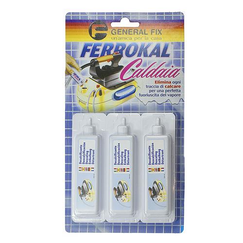 FERROKAL CALDAIA, Descaling Liquid for Iron with Boiler (3 X 20 ml)