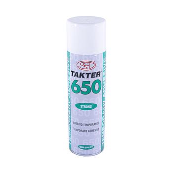 TAKTER 650 | Temporärer Sprühkleber - Stark - für Stickerei (500 ml)