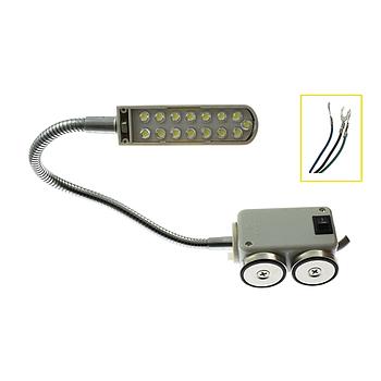 15 LED Light Sewing Machine Lamp 12 Volts, magnetic holder - New Brain