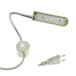 Lámpara Magnética 20 LED (2W) para Maquinas De Coser, con Transformador y Enchufe 220V # 820MP