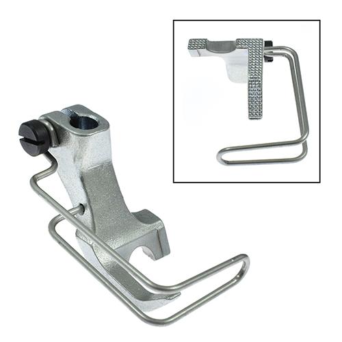 Outer Foot 8mm Grooved for Hemming with Cord Insertion ADLER 167, 267, 269, 867, 669, 869 # 0367 220453 (Made in Italy)