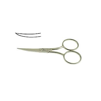 Foarfecă de Broderie 11,4 cm (4-1/2"), Lame Curbate, Inel Larg - Made in Italy (FENNEK)