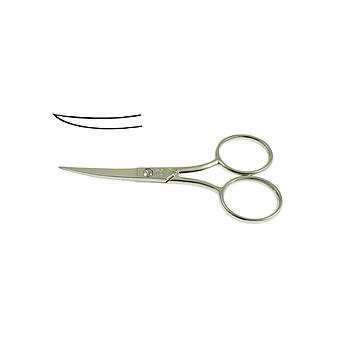 4-1/2" Embroidery Scissors, Curved Blades, Wide Ring (FENNEK)