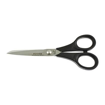 Forbici da Sarto Inox 15 cm (6"), Manici in Plastica - Made in Italy (FENNEK)
