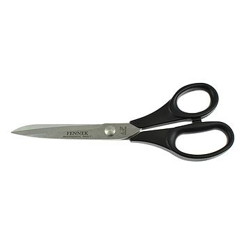 7" (18cm) Inox Tailor Scissors, Plastic Handles (FENNEK)