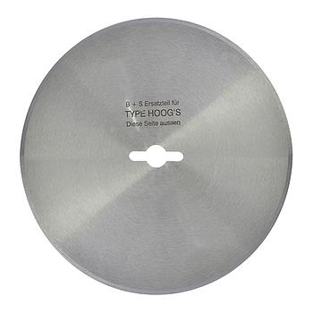 Cuchilla Redonda Ø 130 mm (Externo) - Ø 10 mm (Interno) HOOG'S (Made in Germany)