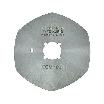 Lame 6 Pans Ø 100 mm KURIS BOM 100, 101 # 16102 (Made in Germany)