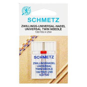 Twin Universal Needles Schmetz 130/705 H ZWI (1 pc)