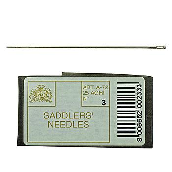 Saddlers Hand Needles N.3 (25 Pcs)