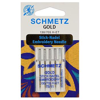 Schmetz Needle 130/705 H-ET GOLD (5 Pcs)