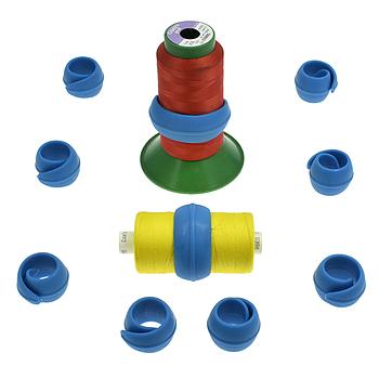 Ferma Filo in Silicone per Rocchetti - Vari Colori (10 pz)