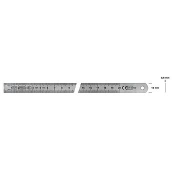 B162 | Flexible Straight Satin Scale