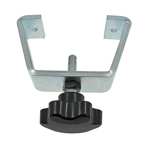 Replacement Bracket for Flat Bed Attachment, Complete with Knob and Screws (Made in Italy)