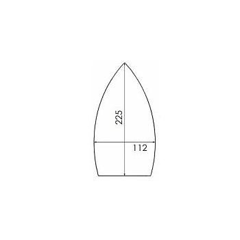 Reinforced PTFE Soleplate for Iron LELIT, GEMME, MACPI 074, REVERBERI 28, EC-02, DRYMASTER