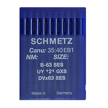 B-63 SES | Sewing Needles Schmetz UY 121 GXS, DVx63 SES | Canu: 35:40EB 1