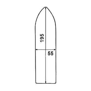 Reinforced PTFE Soleplate for Iron APRIPIEGA 2F NEW