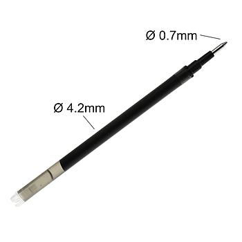 Erasable Ink Refill, Nib 0.7mm - Black