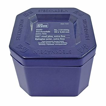 Alfinetes de Aço No. 7 EF - 32 mm x Ø 0,6 mm (500g) PRYM # 024191