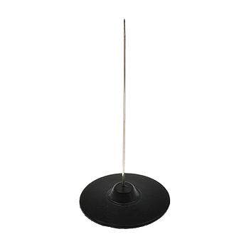 SPILLONE BASE PLASTICA NERA Ø 30 mm, LUNGHEZZA 55 mm - Ø 0,9 mm
