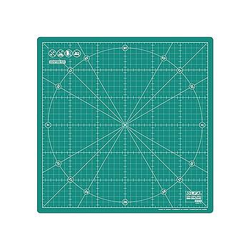 RM-30X30-RC (OLFA) | 30x30cm Rotating Cutting Mat with 360-Degree Rotation Feature