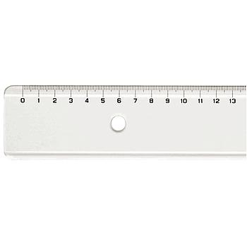 150cm Transparent Plastic Ruler (Made in Italy)