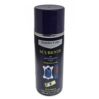 REINDER Color Spray, Scurente per Pelli Scamosciate, Tessuti - 200ml (Made in Italy)