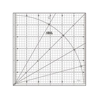 MQR-30X30 (OLFA) | 30x30cm Quilt Ruler