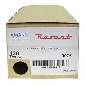 0076 Amann | Rasant 120 Thread 1000m Sewing & Quilting Thread (10 Cones)