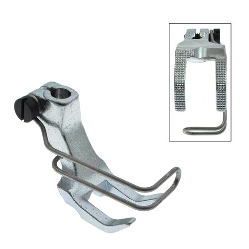 12401 (367ED/SC) | Outer Piping Foot, Grooved DURKOPP-ALDER 367, 467, 669, JUKI LU-2210, LU-2212 (Made in Italy)