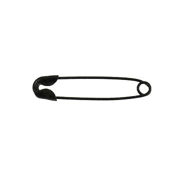Spille di Sicurezza - 22 mm - Nero - Senza Nichel (1000 Pz)
