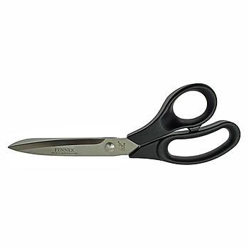 Mikroverzahnte Schere 22,8 cm (9”) für Kevlar, Griffe aus Kunststoff - Made in Italy - (FENNEK)