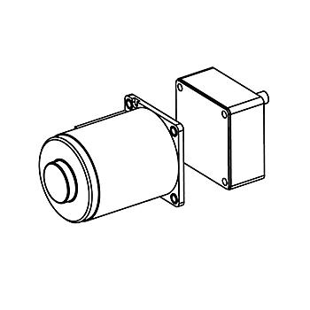 Motore 220V + Riduttore DINO LU-933 # 933-J2A + 933-J1B