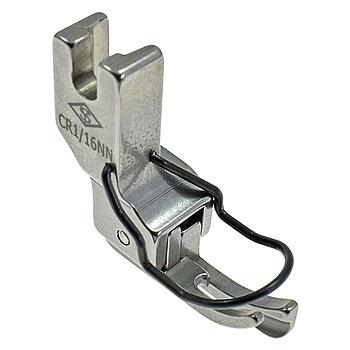 Pied Compensateur Étroit Droit 1/16" avec Protège-Doigt # CR1/16NN-G (211NN) (YS)