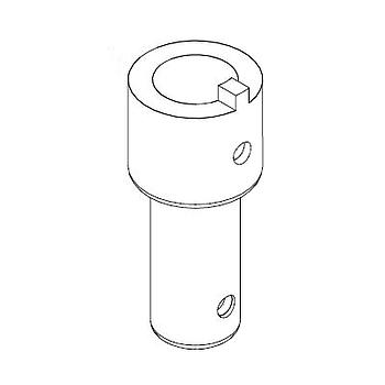 Punch Holder 1/4" for Ø 2.5mm (.098") Punch EASTMAN Automatic Cutting Systems S125, C125 # 54-26013-16 (Genuine)