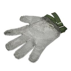 Reversible Metal Mesh Cut-Resistant Glove - Size No.5 = XXL (Dark Green)