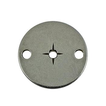 Needle Hole Plate (C) Ø 2.2mm (Cross-Shaped Groove) BROTHER # 156151-001